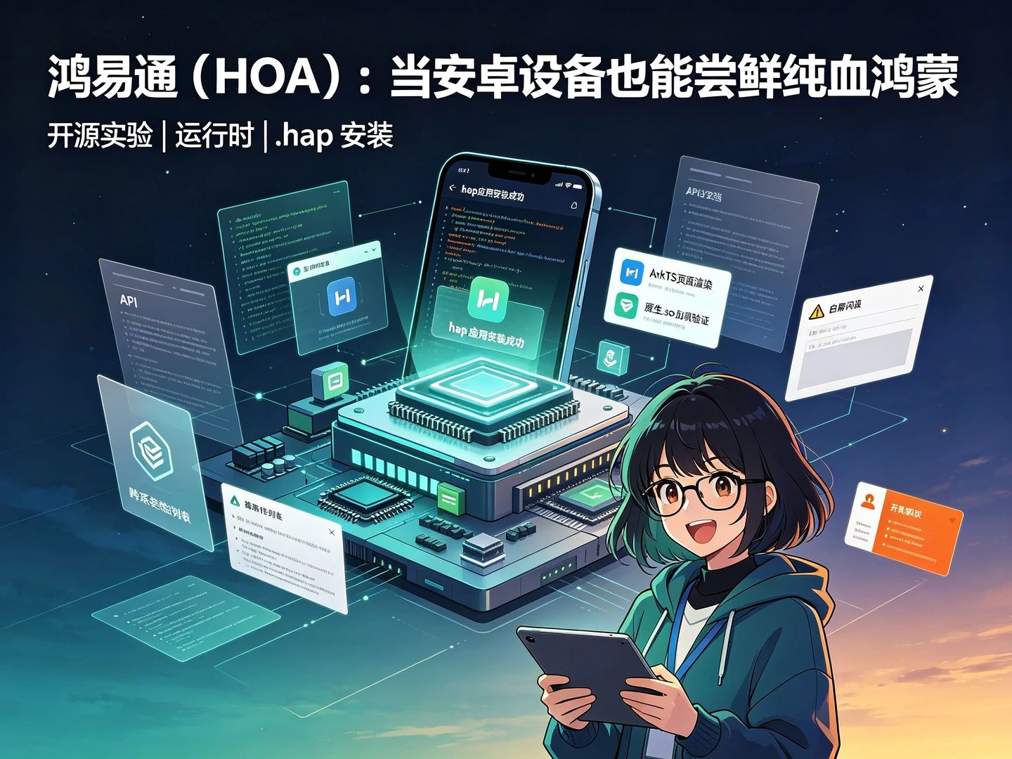 鸿易通(HOA):当安卓设备也能“尝鲜”纯血鸿蒙
