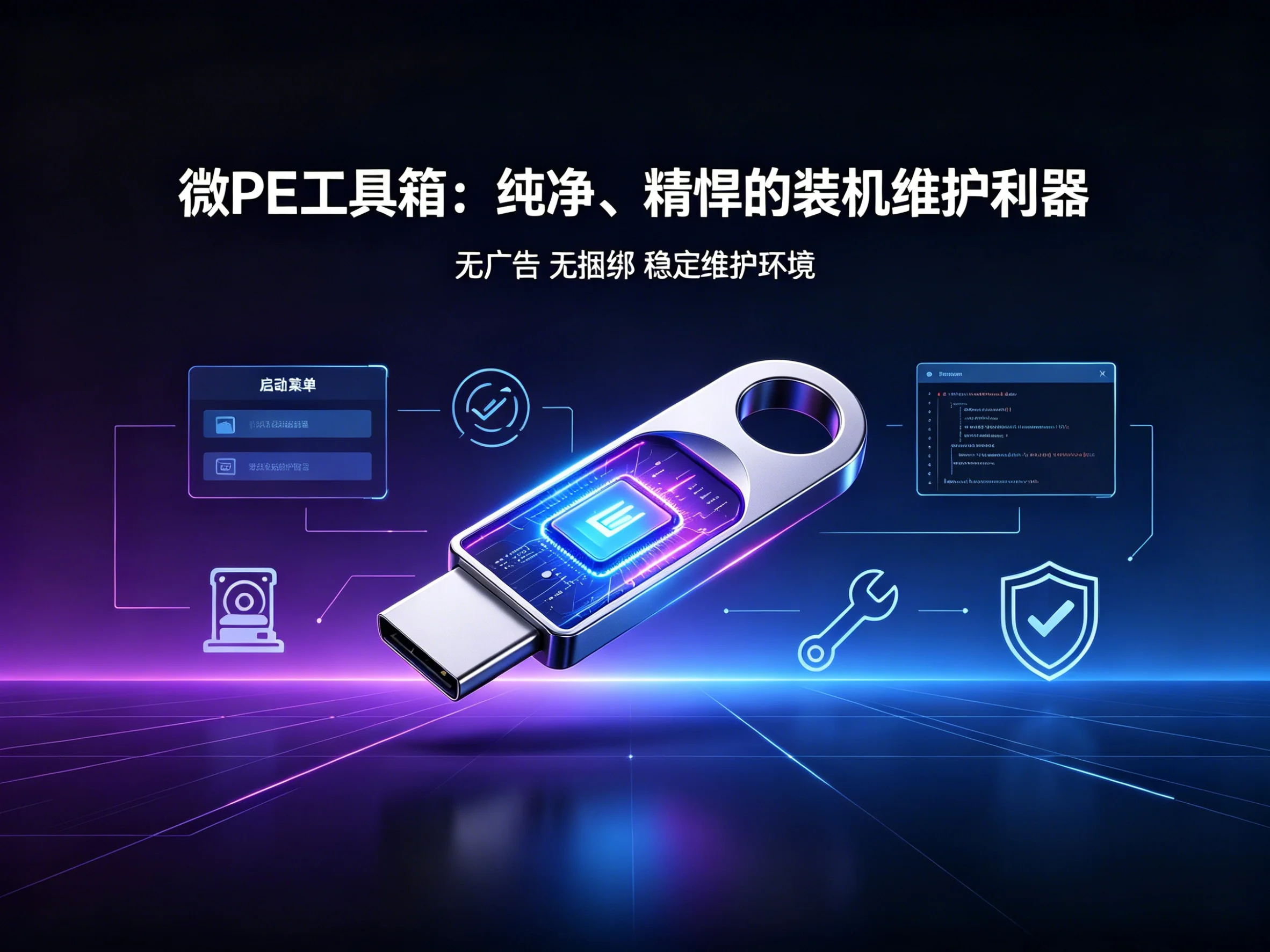 微PE工具箱：一款纯净、精悍的装机维护利器